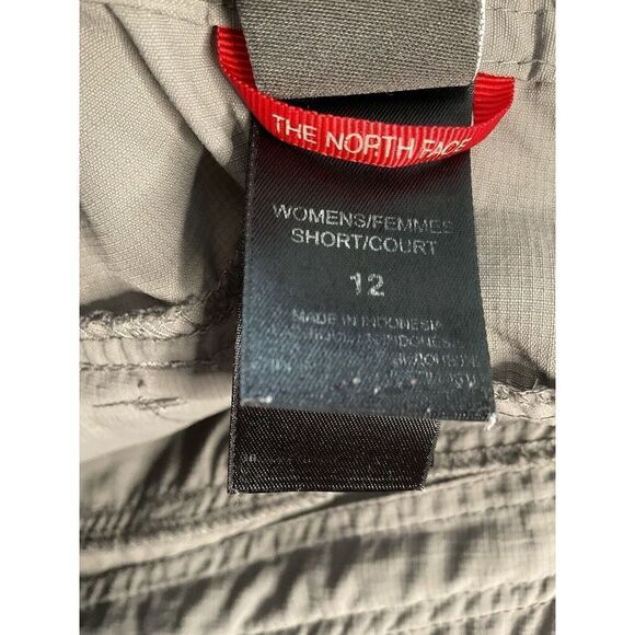 The North Face Nylon Hiking Pants Size 12 Short Gray Drawstring - Picture 6 of 10